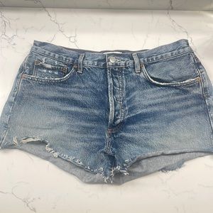 Like New AGOLDE Parker Vintage Cut Off Short